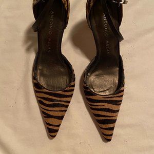 Ankle strap high heels